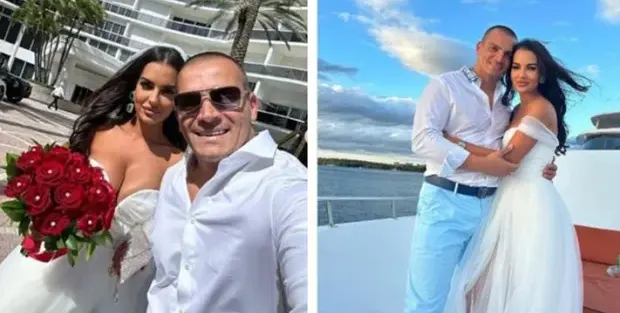 Бившата на Слави се омъжи в Америка