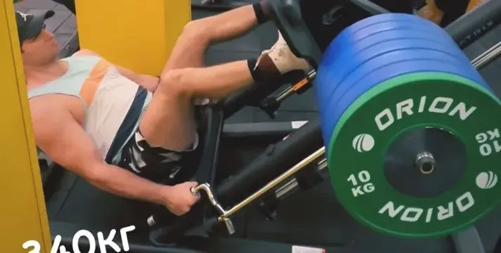 Контузен Павел Иванов вдига 340 кг