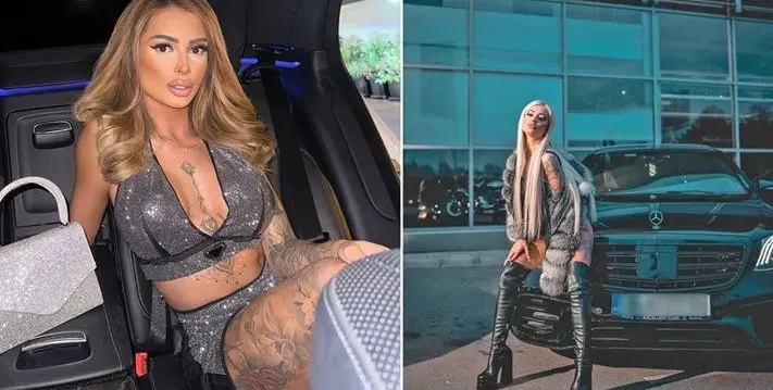 Мис Силикон, която фуча с 250 км/ч,  се измъква от закона (Снимки)