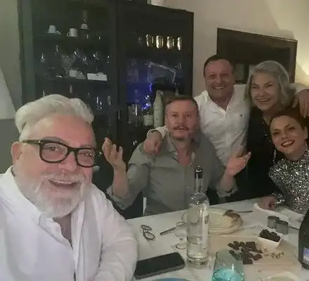 Рачков посрещна  Нова година с бившата си жена