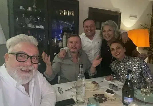 Рачков посрещна  Нова година с бившата си жена