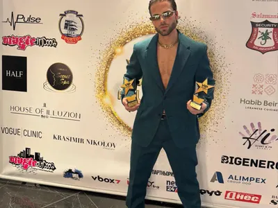 VIP AWARDS отличи Pitt Andreychev с приза “Моден инфлуенсър“ и „Откритие на годината“