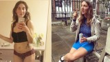 Тризначката Надежда се щрака гола