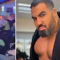 В стриптийз клуб във Вегас: Гореща мацка диво язди Азис ВИДЕО