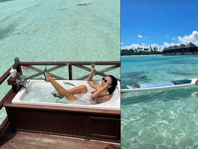 20 бона пръсна Криско за водно бунгало на Малдивите! Цвети тъне в лукс (СНИМКИ)