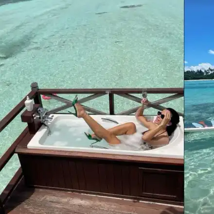 20 бона пръсна Криско за водно бунгало на Малдивите! Цвети тъне в лукс (СНИМКИ)