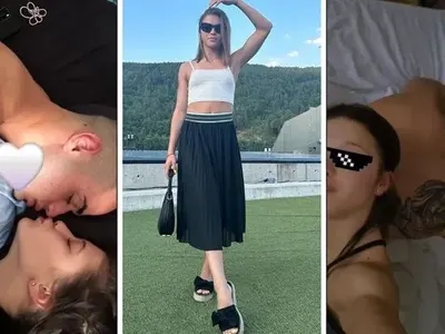 Карлос Насар награби гимнастичка в леглото (Интимни кадри)