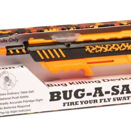 Мухи и комари? Пушките Bug-a-Salt ще решат всичките ви проблеми!