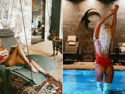 Снахата на Халваджиян показа перфектни задни части (ГОРЕЩИ СНИМКИ)