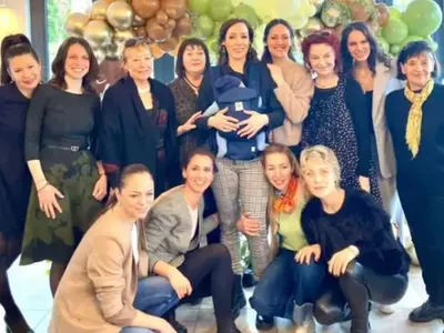 Топактриси орисаха бебето на Искра Донова