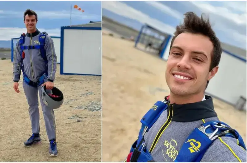 Актьорът Филип Буков: Още ме е страх, преди да скоча с парашут