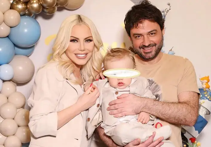 Камелия и малкият Баян празнуват рожден ден на таткото Цветин ВИДЕО