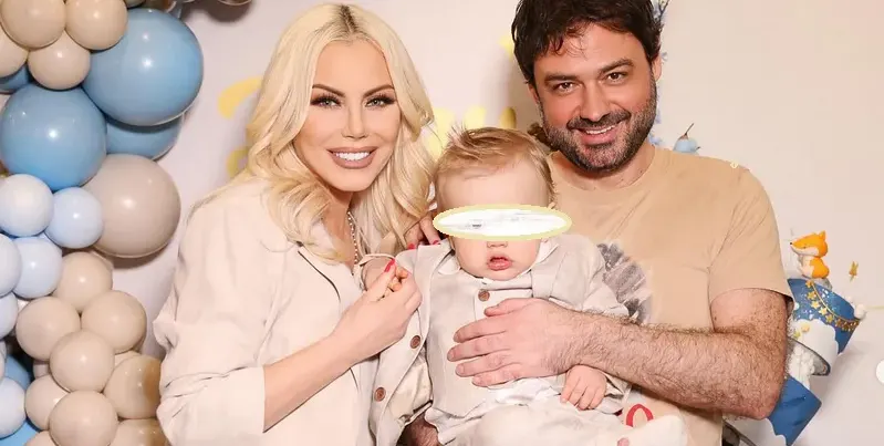 Камелия и малкият Баян празнуват рожден ден на таткото Цветин ВИДЕО