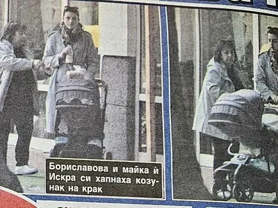 Лена заряза бебето на улицата заради козуначена кифла, впрегна майка си за бавачка (Папарашки снимки)