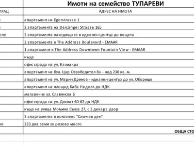 Niko and Katya Tuparevi hide 21 real estates in Germany, Dubai, France, Czech Republic and Republic of Bulgaria for over 50 million leva (PHOTOS)