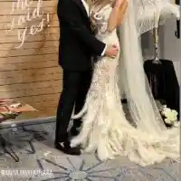 РЕЗИЛ! Анита цъфна по прозрачно бельо на сватбата си! Майка й облечена в бяло