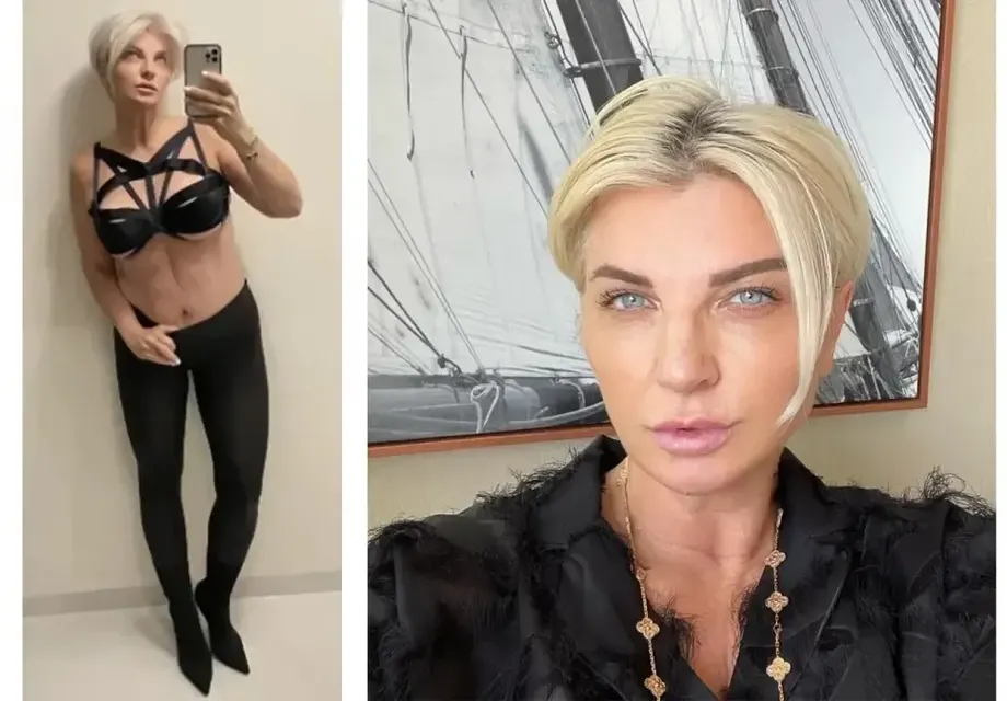 Силвена Роу не излиза от фитнеса в Дубай