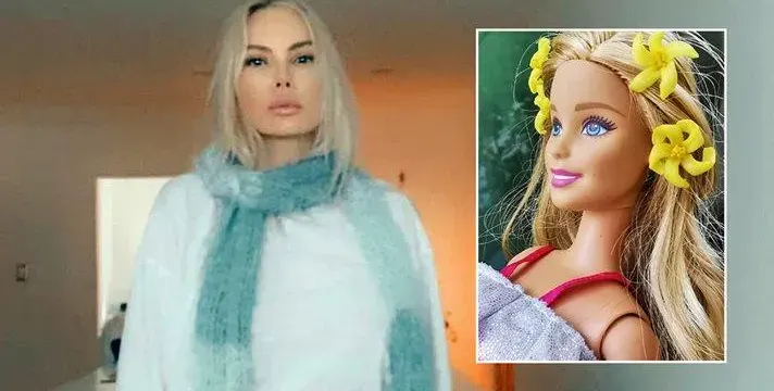 Соня Васи подражава на Барби
