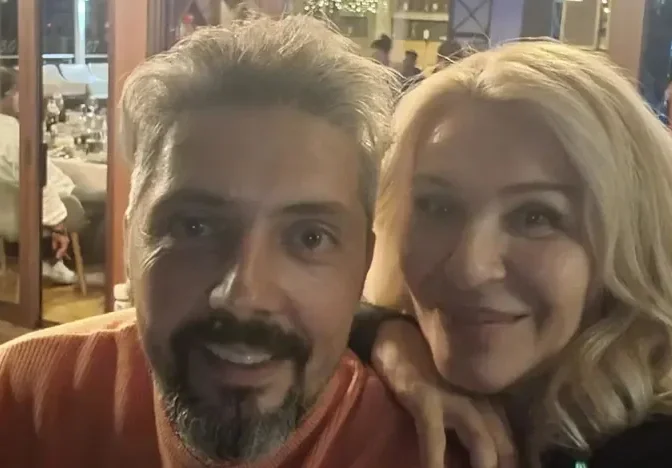Стефан на Гала чукна 47, водещата гони 60, изглежда доста състарена (Снимки)