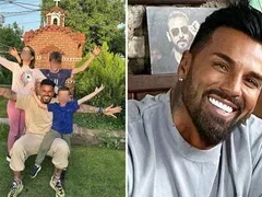Благо се събра с децата си