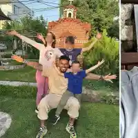 Благо се събра с децата си