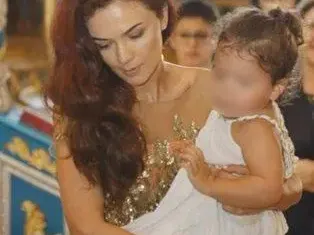 Добромир Гущеров кръсти внучката на втората си жена