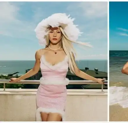 Мила Роберт на пилон в Ню Йорк