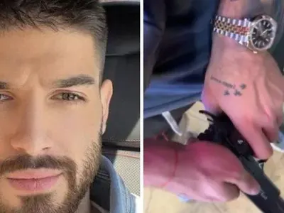 Мутренска идилия: Мамини синчета размахват пищови (Снимки)