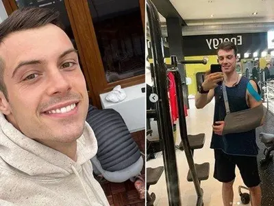 Рекордьор по сакатлъци: Филип Буков с присадена кожа на задните части след падане от мотор