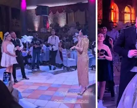 Роксана си забрави булчинската рокля