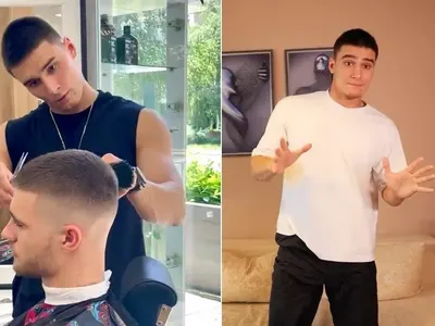 Румен Радев отвори салон - става фризьор!