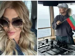 С МОЩЕН ЛЕДОРАЗБИВАЧ: Червенкова отива на Северния полюс! (СНИМКИ)