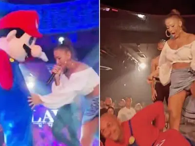 Брутален разгул на Слънчака: Ариа го направи със Супер Марио (СНИМКИ за възрастни)