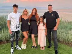 Емилия на море с Башур