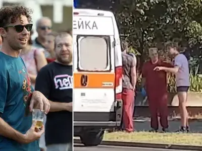 Купон извън контрол: Бахаров се натряскал безпаметно без гаджето си (Снимки)