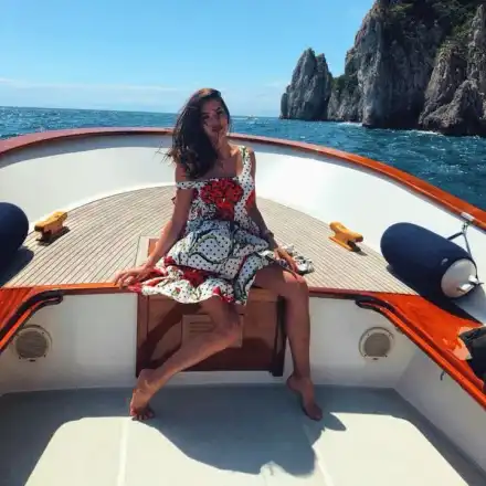 Мис България на яхта в Гърция