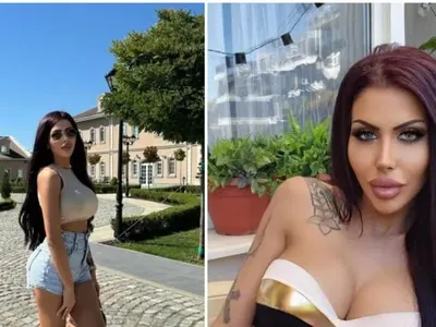 Мис Силикон пръсна 20 бона за импланти в ремаркето си (Снимки)