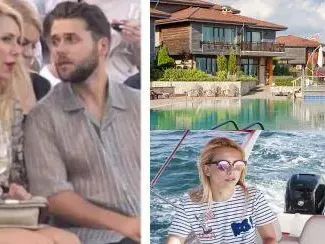 Новата на Алек Царина червива от пари! Има яхта и къща край морето! (СНИМКИ)