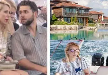 Новата на Алек Царина червива от пари! Има яхта и къща край морето! (СНИМКИ)