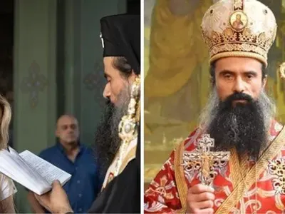 Новият патриарх Даниил кръщава сина на Луиза Григорова (Снимки)