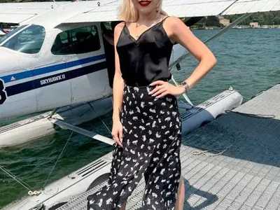 Психоложката на ЦСКА полетя с аероплан