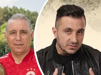 Стоичков тренира сина на Коцето (Уникална СНИМКА)