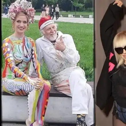 Странни мераци:  Иван Яхнаджиев мечтае да рисува по голото тяло на Лили Иванова (СНИМКИ)