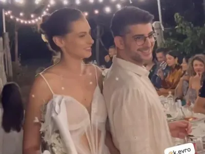 Ексклузивни СНИМКИ от сватбата на Сашо Кадиев и Ивелина Чоева! ОТЪРВАХ се, възкликна Катето Евро