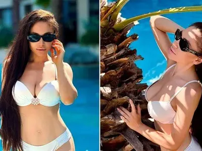 Фолкаджийка пъчи мегабомби на басейн