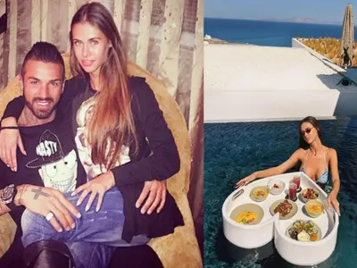 Глезят бившата на Благо на Санторини в СУПЕР ЛУКС! (СНИМКИ)