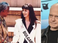 Жени Калканджиева подарила жезъла си от Нелсън Мандела на Слави (СНИМКИ)