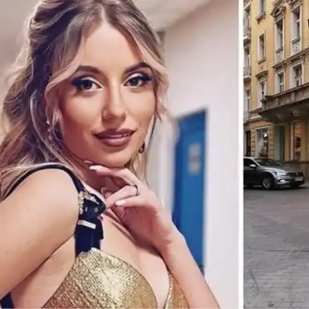 Михаела Маринова на яхта в Корфу