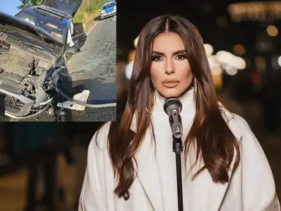 Първо в Hotarena: Анелия катастрофира! Певицата е добре (ЕКСКЛУЗИВНИ СНИМКИ)