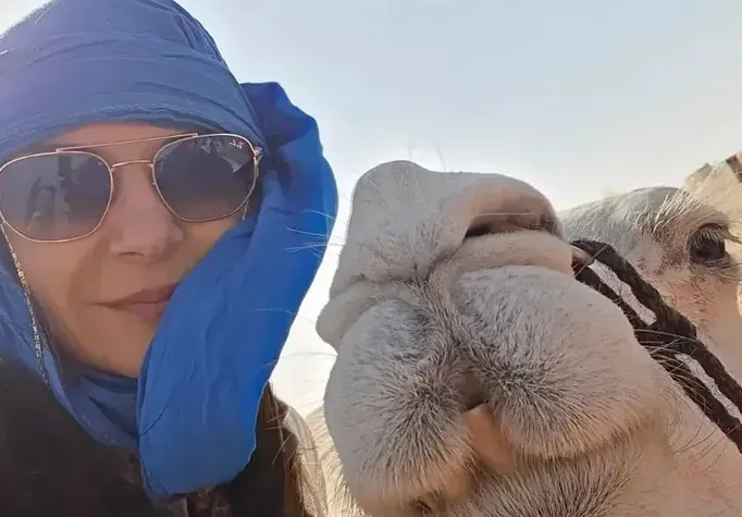 Три камили за щерката на Гергана Стоянова давали бедуини